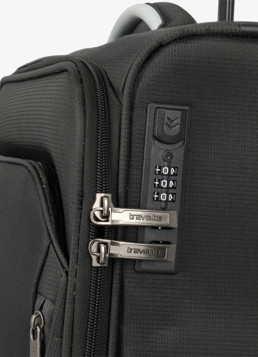 Travelite Jetpack Slim 2 Cabin trolley 55 cm - detail 5 zwart
