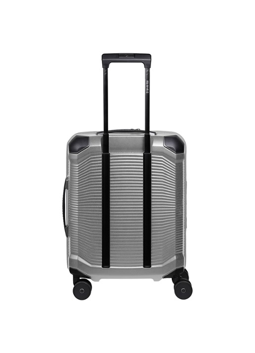 Travelite Millennium spinner 55 cm - achterkant zilver