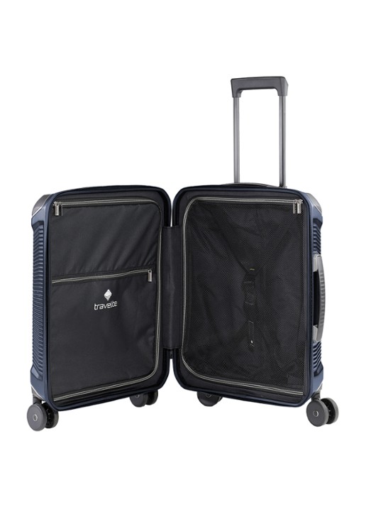 Travelite Millennium spinner 55 cm - detail donkerblauw