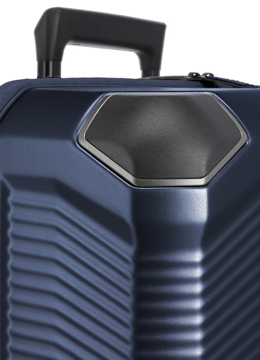 Travelite Millennium spinner 67 cm - voorkant 7 donkerblauw