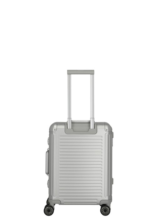 Travelite Next S spinner met 15,6 inch laptopvak  55 cm - achterkant zilver