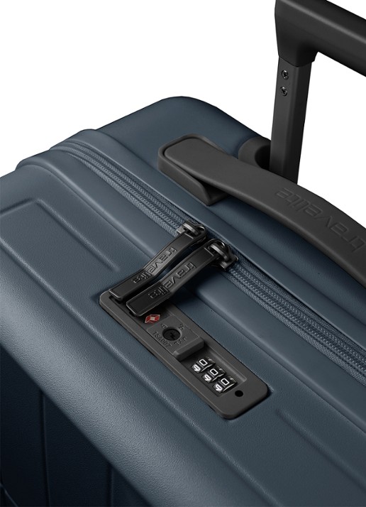 Travelite Panello spinner 55 cm - detail 7 donkerblauw