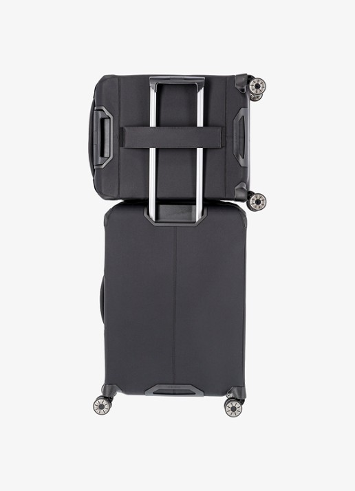 Travelite Priima vergrootbare spinner 55 cm - detail 6 zwart