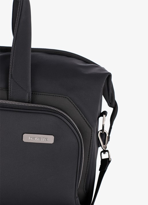 Travelite Priima weekendtas met afneembare schouderriem - detail 8 zwart