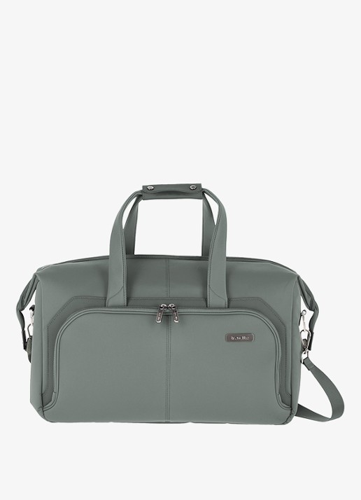 Travelite Priima weekendtas met afneembare schouderriem - voorkant 7 olijfgroen