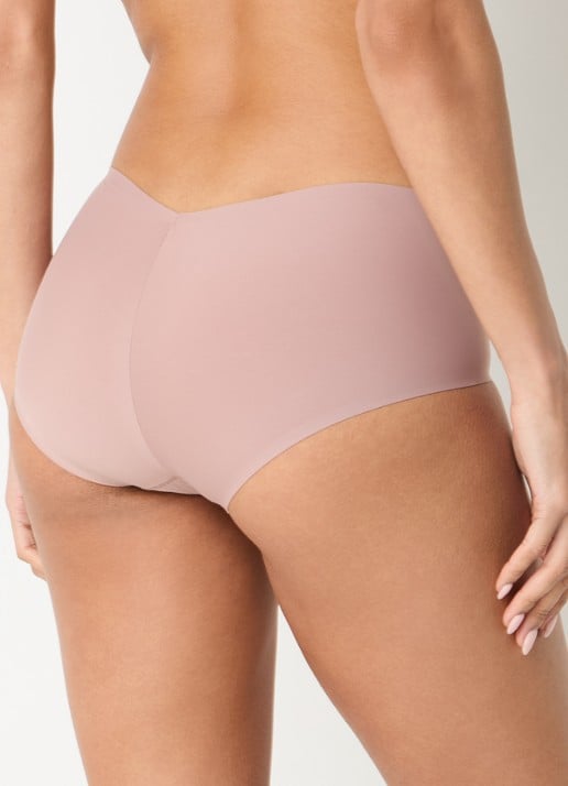 Triumph Body Make-Up Illusion naadloze shorty - achterkant taupe