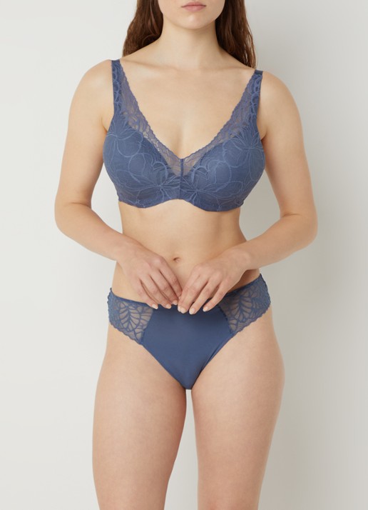 Triumph Modal Tai slip van kant met lurex
