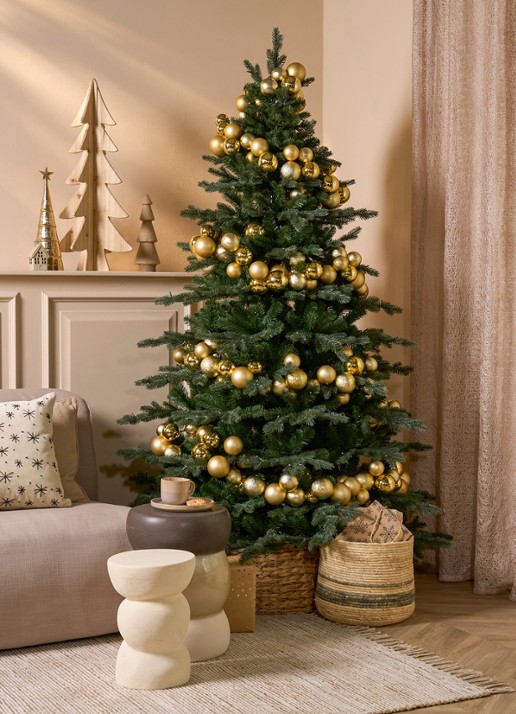 Triumph Tree Sherwood kunstkerstboom met LED verlichting 215 cm - detail 5 groen