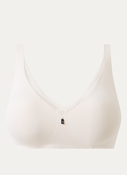 Triumph True Shape Sensation minimizer bralette - voorkant creme