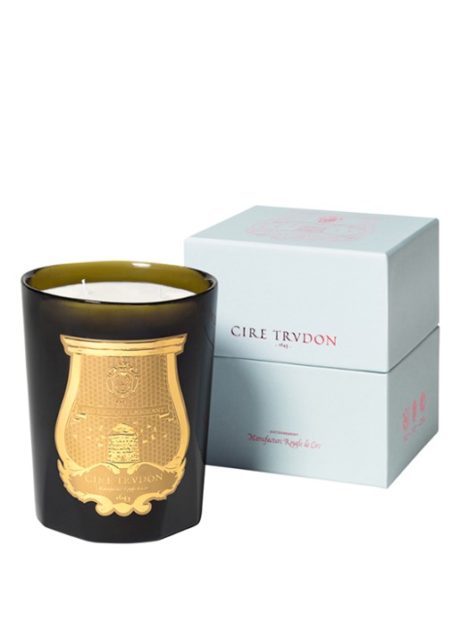 Trudon Abd El Kader geurkaars 800 gram - voorkant 2 olijfgroen