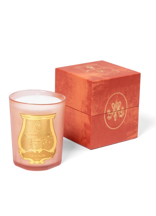 Trudon Tuileries geurkaars  800 gram - detail 3 lichtroze