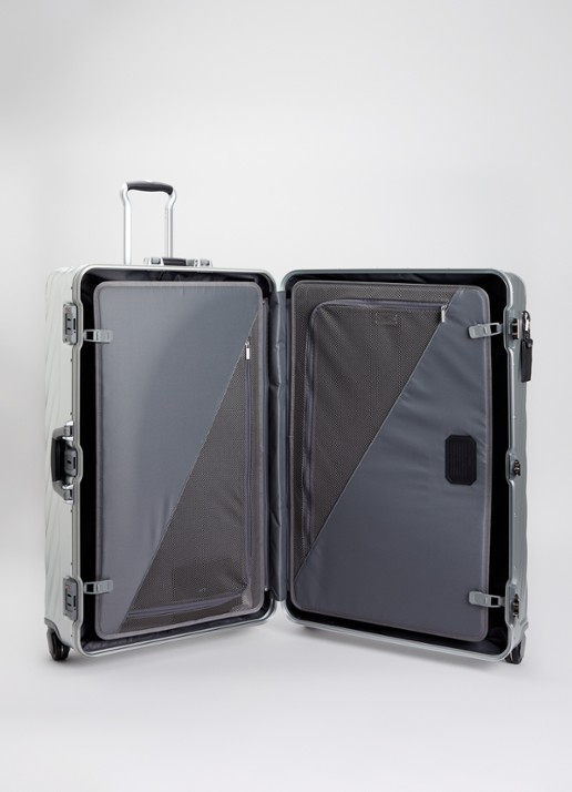 TUMI 19 Degree Aluminium Worldwide Trip spinner 86,5 cm  - voorkant 2 zilver