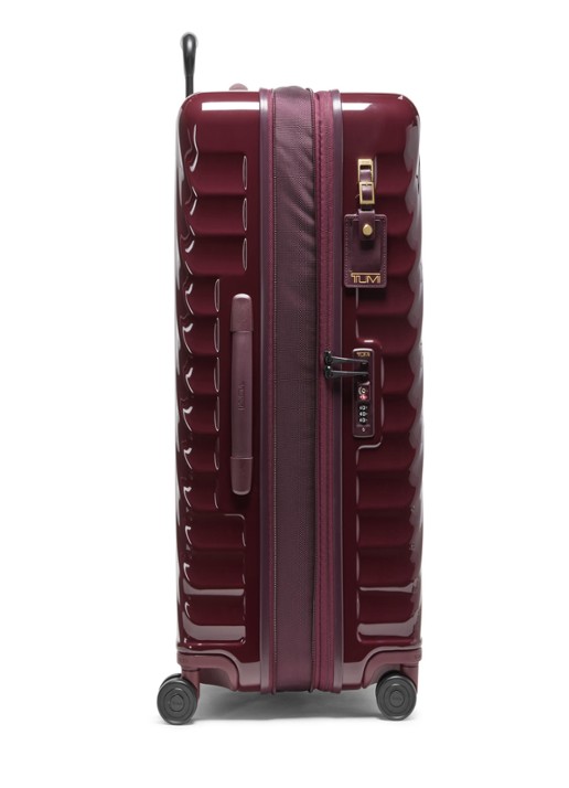 TUMI 19 Degree Extended Trip vergrootbare spinner met USB-poort 76 cm - detail bordeauxrood