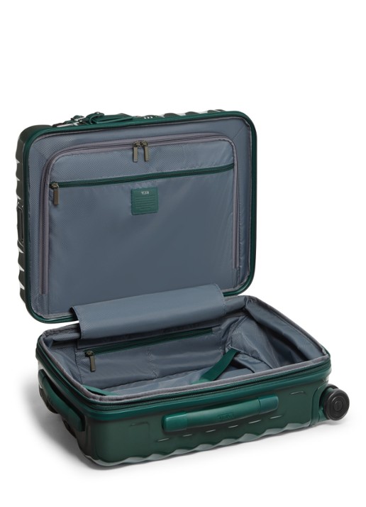 TUMI 19 Degree spinner 55 cm - voorkant 7 donkergroen