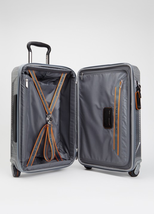 TUMI Aero McLaren vergrootbare spinner 56 cm  - voorkant 2 lichtgrijs