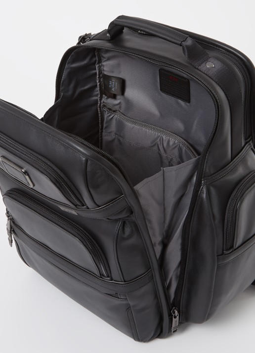 TUMI Alpha 3 Brief Pack rugzak met 15 inch laptopvak - detail 3 zwart