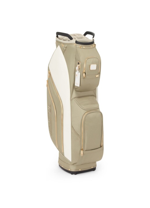 TUMI Alpha 3 Golf Cart tas met USB-C poort 91 cm - voorkant gebroken wit