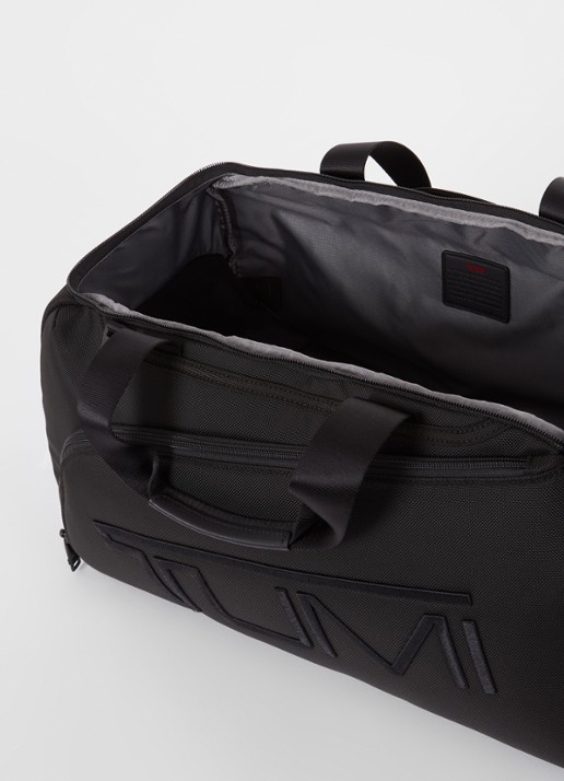 TUMI Alpha 3 Golf sporttas met leren details - detail zwart
