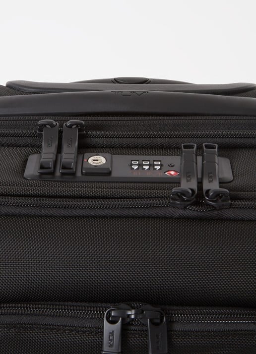 TUMI Alpha 3 International Office vergrootbare spinner 56 cm  - detail 4 zwart