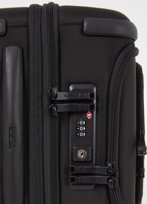 TUMI Alpha 3 International vergrootbare spinner met USB- poort 56 cm - detail 4 zwart