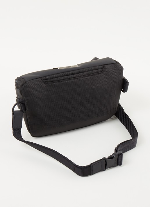 TUMI Alpha Bravo Classified heuptas met leren details - achterkant zwart