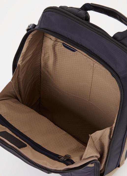 TUMI Alpha Bravo Dynamic rugzak met 15 inch laptopvak - detail donkerblauw
