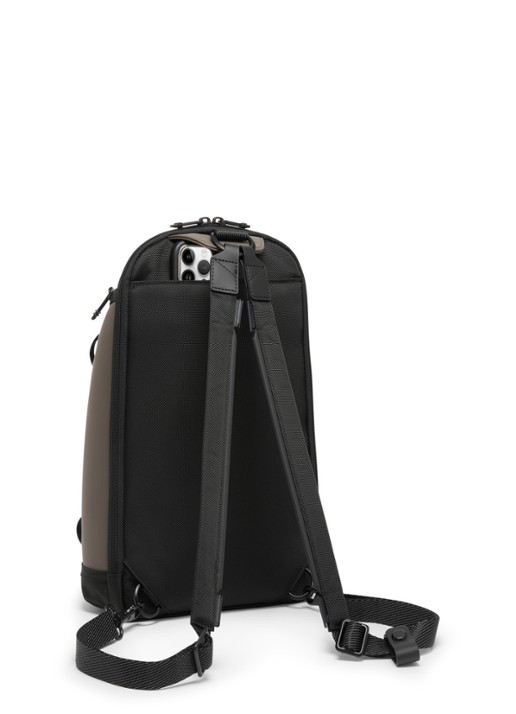 TUMI Alpha Bravo Knight heuptas/rugzak - detail 4 bruin