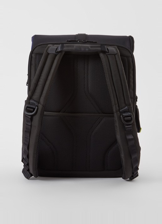 TUMI Alpha Bravo Logistics rugzak met 15 inch laptopvak - achterkant zwart