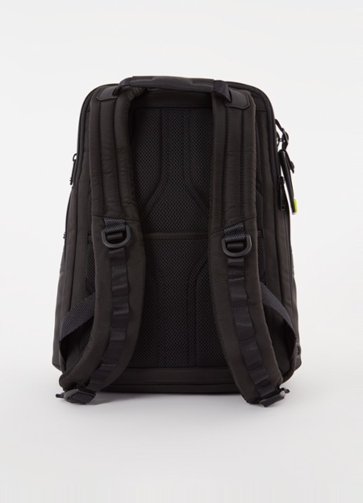 TUMI Alpha Bravo Navigation rugzak met 15 inch laptopvak - achterkant zwart