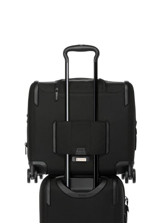 TUMI Alpha DLX spinner 38,5 cm - achterkant zwart