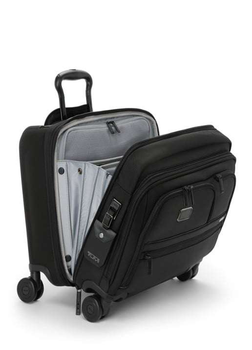 TUMI Alpha DLX spinner 38,5 cm - detail 3 zwart