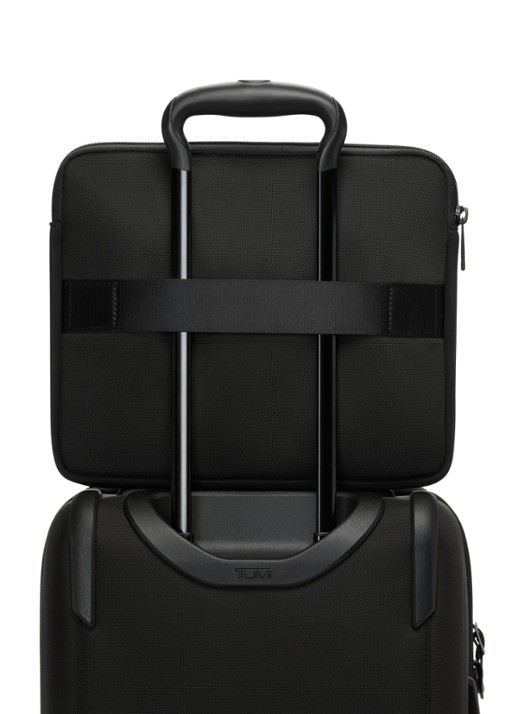 TUMI Alpha laptophoes 13 inch - detail 4 zwart