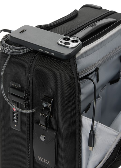 TUMI Alpha spinner 40 cm - detail zwart