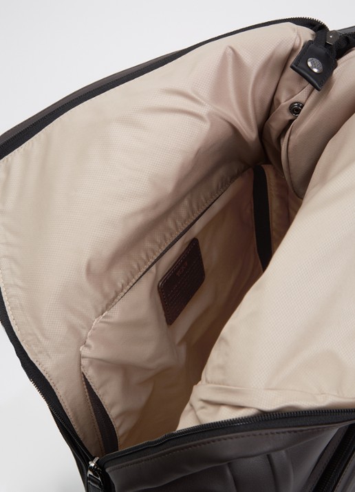 TUMI Harrison Osborn rugzak met 15 inch laptopvak - unisex - detail 3 donkerbruin