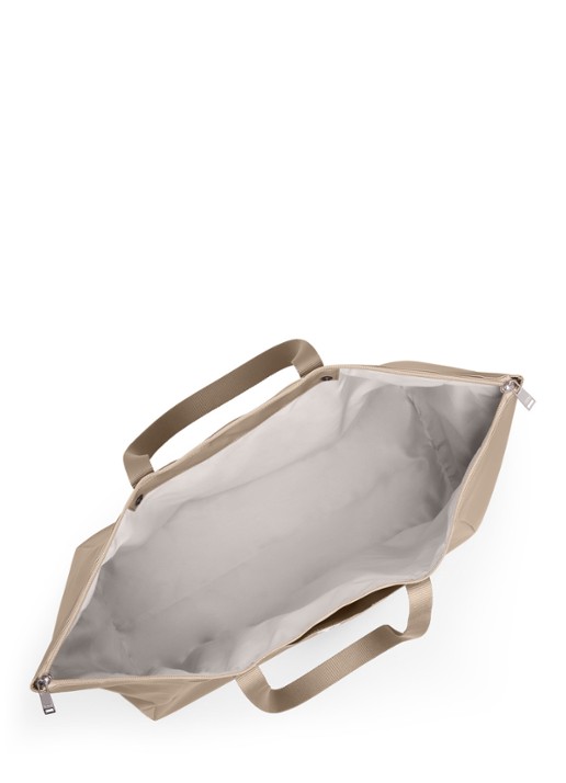 TUMI Just In Case schoudertas met uitneembaar etui - detail 5 beige
