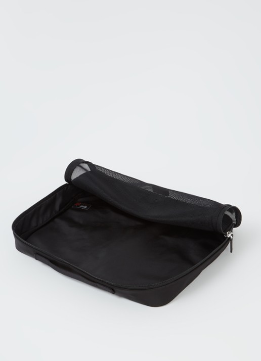 TUMI Large toilettas met logo - voorkant 2 zwart