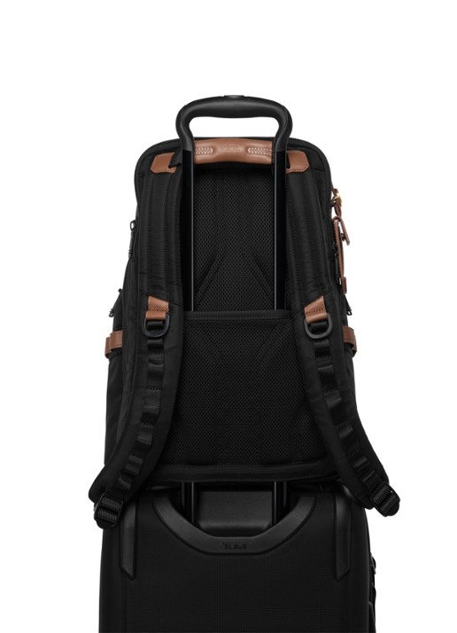 TUMI Navigation rugzak met 16 inch laptopvak - detail 3 zwart