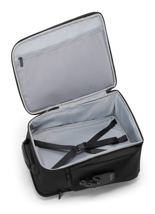 TUMI Packing rugzak met 16 inch laptopvak - achterkant zwart