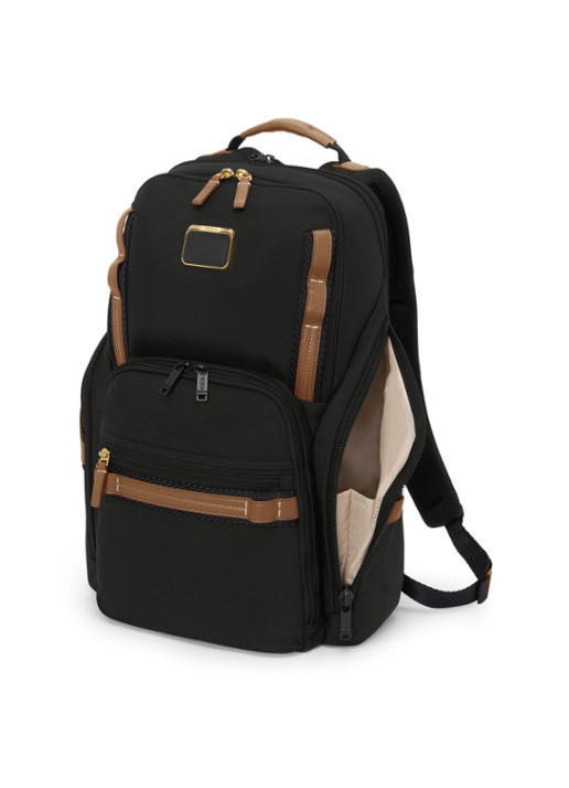 TUMI Search rugzak met 16 inch laptopvak - voorkant 2 zwart