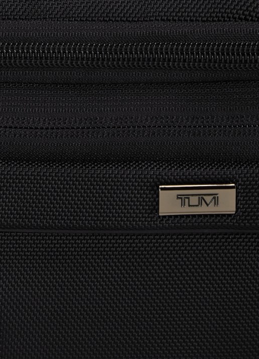 TUMI Sling heuptas met leren details - detail 4 zwart