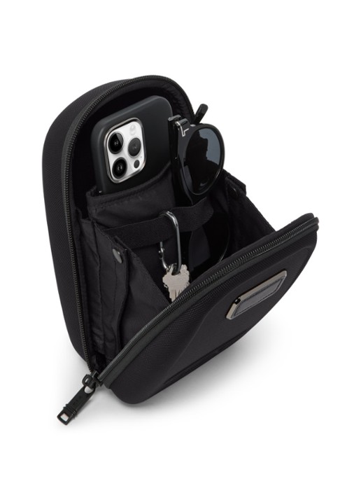 TUMI Sportetui voor kostbaarheden met logo - detail 4 zwart