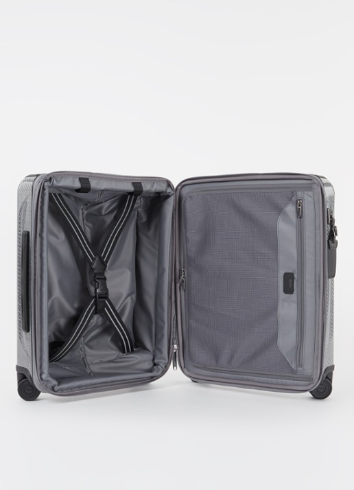 TUMI Tegra-Lite Continental Front Pocket vergrootbare spinner 55 cm  - detail 3 grijs
