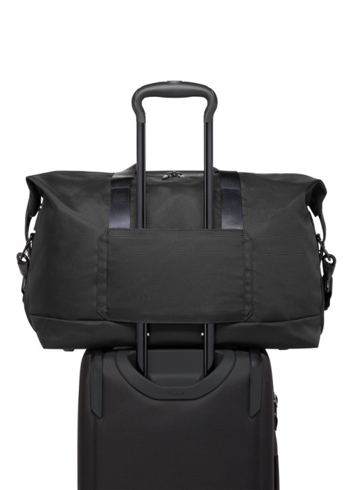 TUMI Vergrootbare weekendtas met afneembare schouderriem - detail 4 zwart