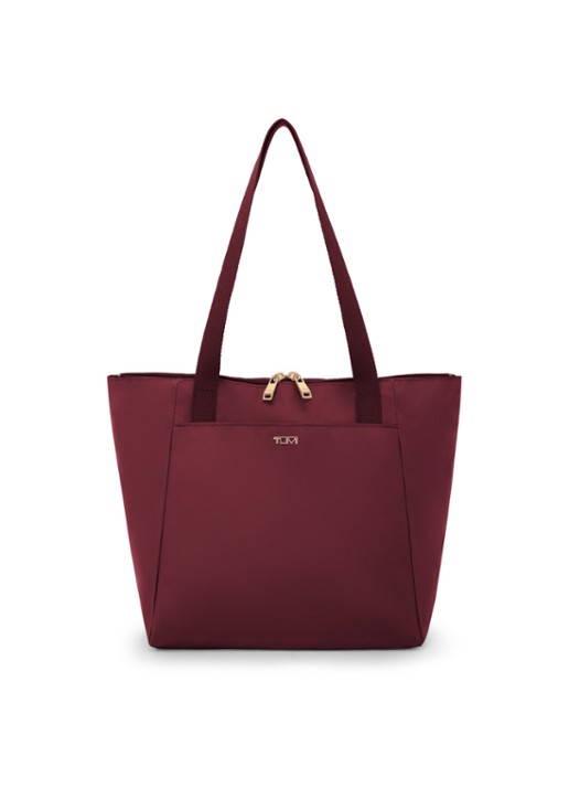 TUMI Voyageur Small shopper met uitneembaar etui - voorkant 2 bordeauxrood