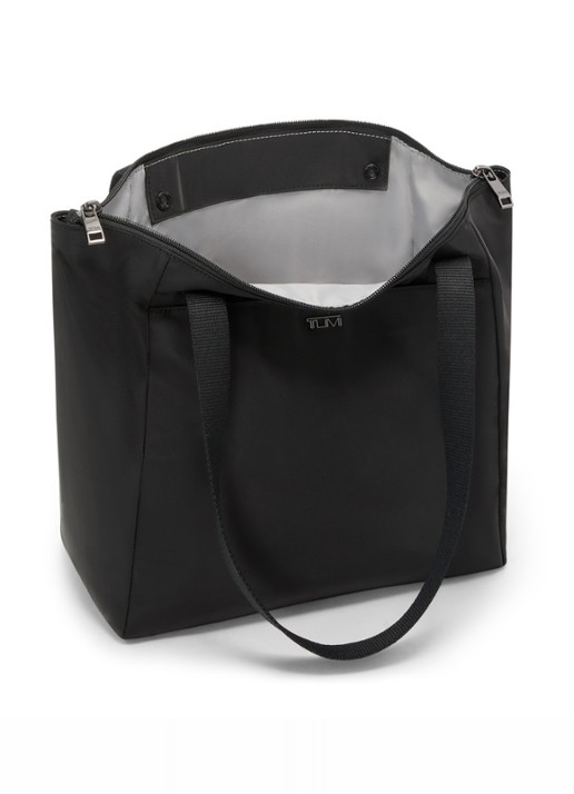 TUMI Voyageur Small shopper met uitneembaar etui - voorkant 6 zwart