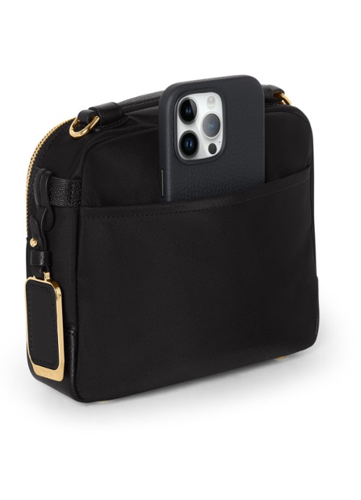 TUMI Voyageur Teghan crossbodytas met verstelbare schouderriem - detail 4 zwart