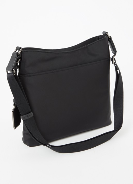 TUMI Voyageur Tyler crossbodytas met leren details - achterkant 4 zwart