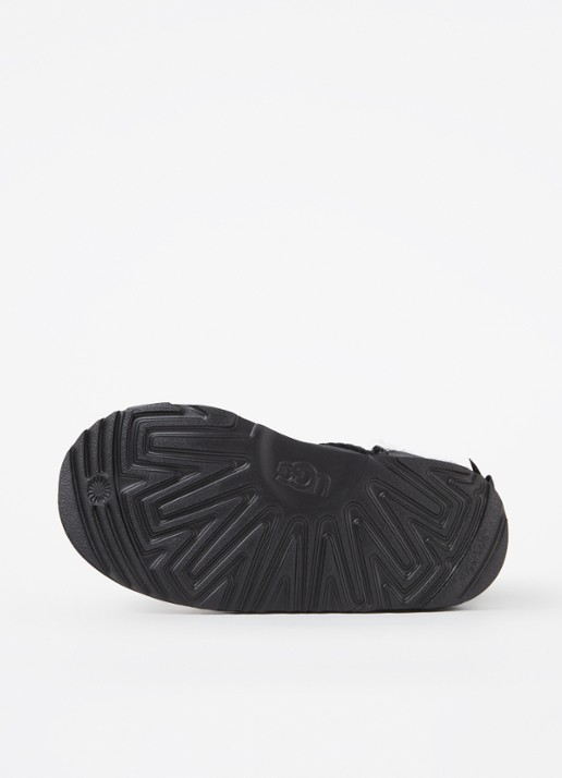 UGG Bailey Bow II laars van suède - detail 4 zwart