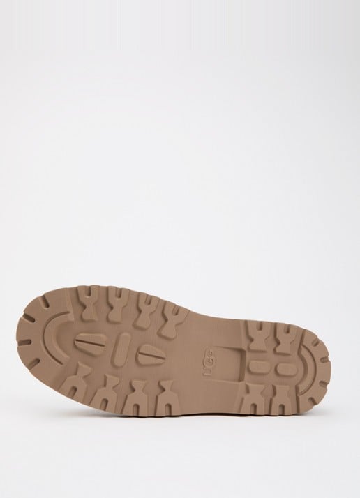 UGG Birch II laars van leer met details van suède - detail 2 cognac