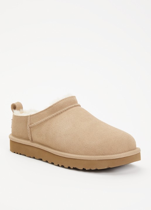 UGG Classic Micro instapper van suède